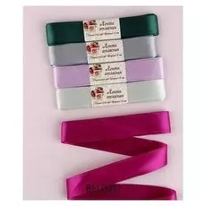 Набор атласных лент «Лаванда», 5 шт, размер 1 ленты: 25 мм × 5,4 ± 0,5 м