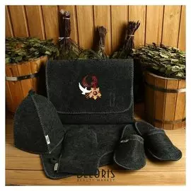 Набор банный портфель 5 предметов, 9 мая голуби