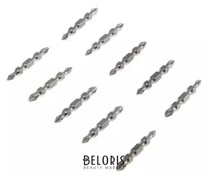 Набор бит двухстор. Gross, Ph2-ph1х45мм, сталь S2, 10 шт