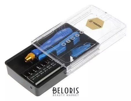 Набор бит с держателем Tundra, для точных работ, Crv, 21 предмет