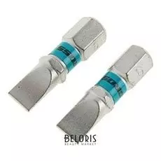 Набор бит Sl6,0х25 Gross, сталь S2, 2 шт