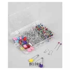 Набор булавок: портновские, с круглым концом, английские, 422 шт