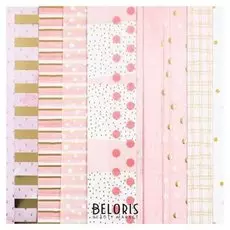 Набор бумаги для скрапбукинга «Нежность», 10 листов, 20 × 20 см