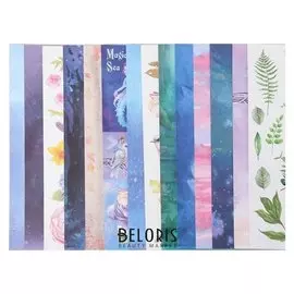 Набор бумаги для скрапбукинга "Сказочный лес", 18 листов, 30х30 см