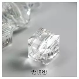 Набор бусин для творчества пластик "Кристалл прямоугольный" набор 5 шт 2,3х2х1,9 см