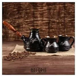 Набор "Царский" 3 предмета, 0,5 л/ 0,17 л