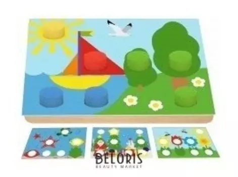 Набор "Цветные пеньки"