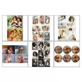 Набор декупажных карт 6 шт «О детях»