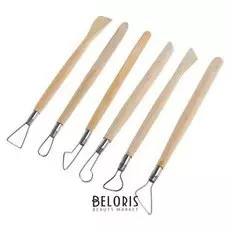 Набор деревянных стеков «Сонет», 6 штук, 20 см, с петлёй