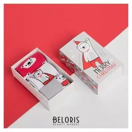 Набор детских носков Kaftan "Super Bear" 3 пары, р-р 14-16.