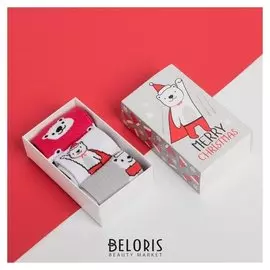 Набор детских носков Kaftan "Super Bear" 3 пары, р-р 16-18