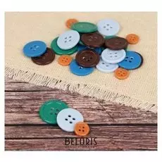 Набор детских пуговиц « №6», D = 10, 17 мм, 25 шт