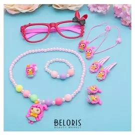 Набор детский 7 предметов, девочка