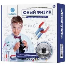Набор для экспериментов Юный физик "Магнитный лабиринт"