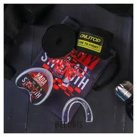 Набор для бокса «Красоты силы»: капа, бинты для бокса 2 шт. × 4 м