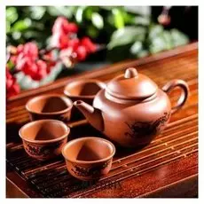 Набор для чайной церемонии "Дракон", 5 предметов: чайник 200 мл, 4 пиалы 25 мл