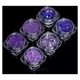 Набор для декора, цвет фиолетовый