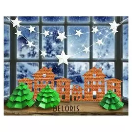 Набор для декора окон «Праздничное настроение», 21 × 29,7 см