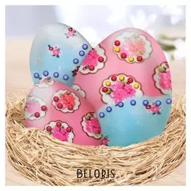 Набор для декорирования пасхальных яиц в технике декупаж