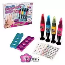 Набор для девочек для маникюра "Модница" с аксессуарами