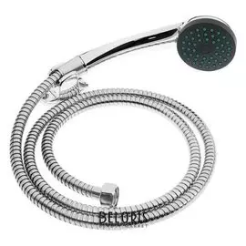 Набор для душа Zein, шланг 150 см, гайки пластик/пластик, лейка 1 режим, держатель