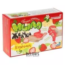 Набор для изготовления мыла-жвачки "Клубника"