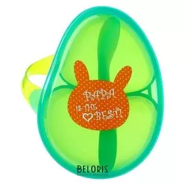 Набор для кормления, 2 предмета: контейнер и ложка