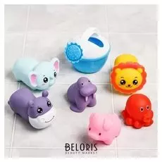 Набор для купания Леечка + 6 игрушки