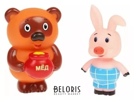 Набор для купания Винни-Пух и Пятачок