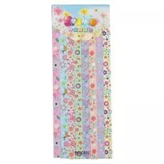 Набор для квиллинга 128 полосок шириной 1 см дина 25 см "Весенняя полянка"