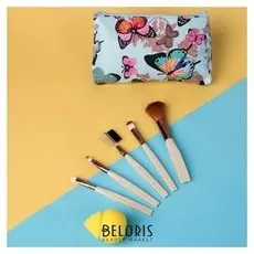 Набор для макияжа «Бабочки», 6 предметов, в чехле