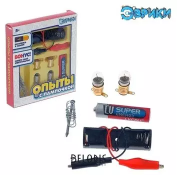 Набор для опытов Опыты с лампочкой