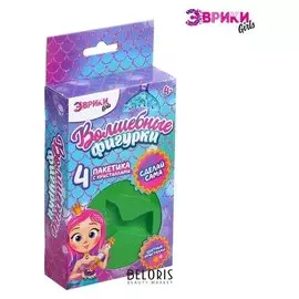 Набор для опытов Волшебные фигурки хвост русалки из кристалликов