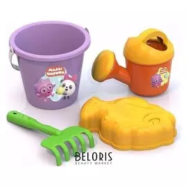 Набор для песка Малышарики №4 "Ёжик и Пандочка"