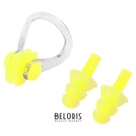 Набор для плаванья: зажим для носа и беруши