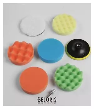 Набор для полировки кузова Torso, 125 мм, 8 предметов