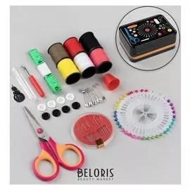 Набор для шитья, в металлической коробке