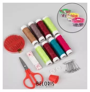 Набор для шитья в пластиковой коробке