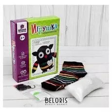 Набор для создания игрушки из носков «Сова» + игла, инструкция