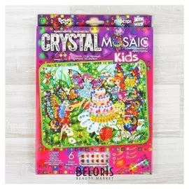 Набор для создания мозаики "Феи" Crystal Mosaic, на тёмном фоне
