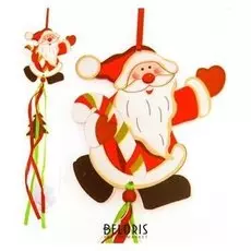 Набор для создания новогодней подвески «Дед мороз»