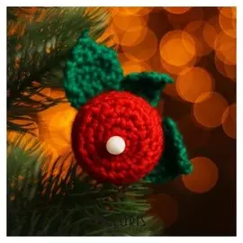 Набор для создания новогодней подвески со светом «Свечка»