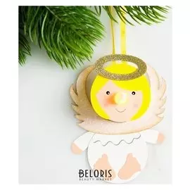 Набор для создания новогодней подвески со светом «Ангелок»