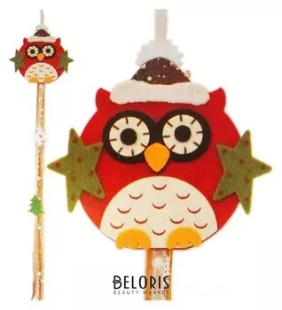 Набор для создания новогодней подвески «Совушка»