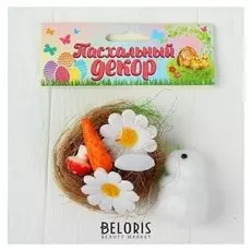 Набор для создания пасхального украшения «Зайки»