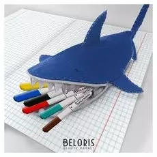 Набор для создания пенала из фетра «Акула»