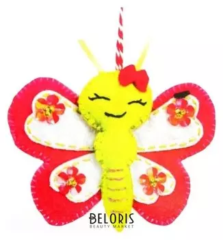 Набор для создания подвески из фетра «Бабочка»