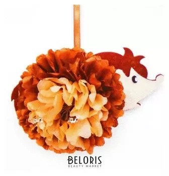 Набор для создания подвески из фетра и бумаги «Ёжик»