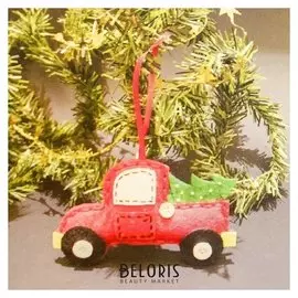 Набор для создания подвесной ёлочной игрушки из фетра «Машинка»