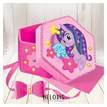 Набор для создания шкатулки из фетра «Единорог»